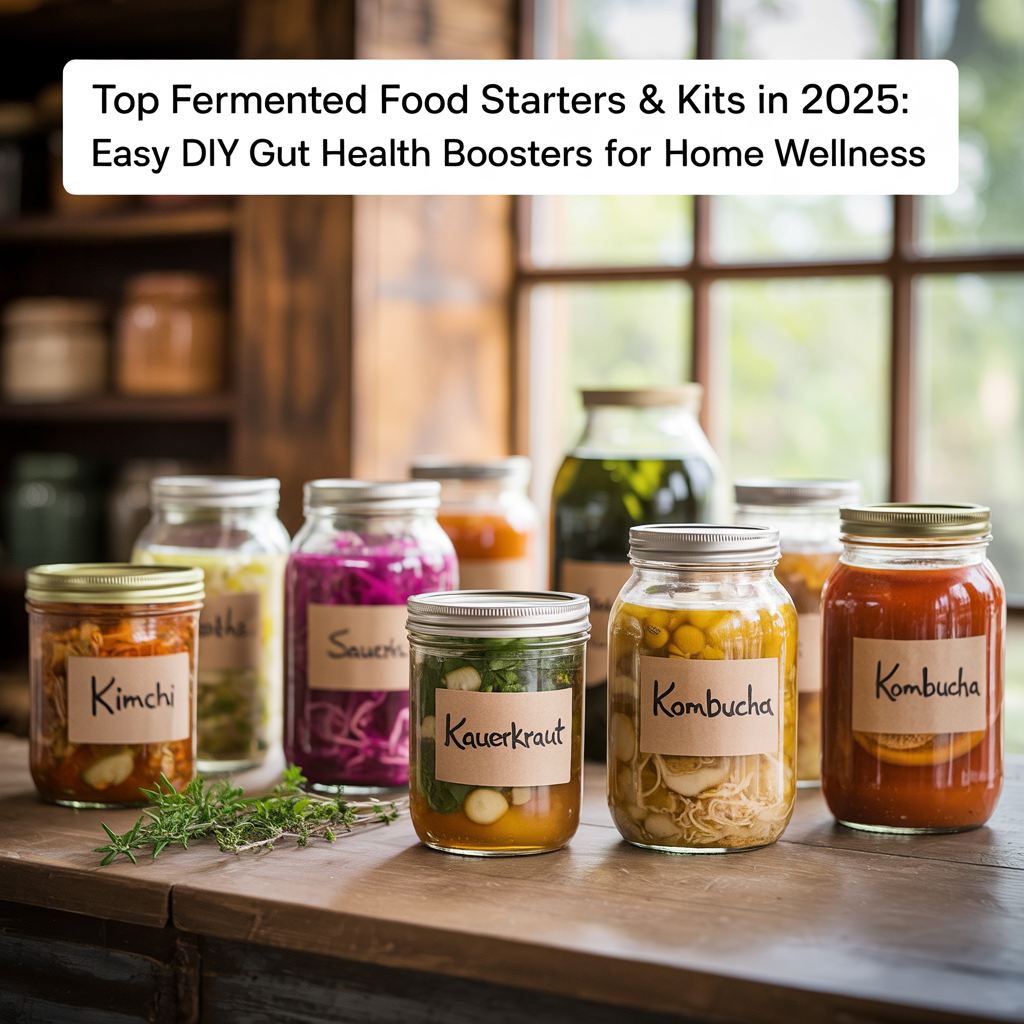 Fermentation Revolution: Unpacking the Best DIY Kits & Starters for Gut Health in 2025 -