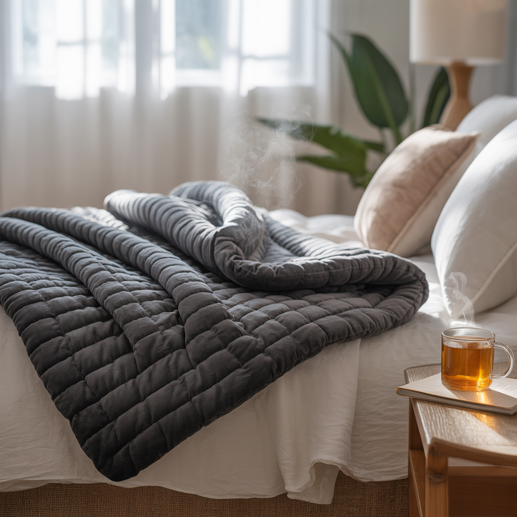  Wrapped in Calm: The True Power of Weighted Blankets in Sleepless Times -