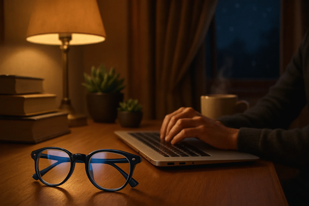 Screens, Sleep & Sanity: My Real-Life Odyssey with Blue Light Glasses in 2025 -