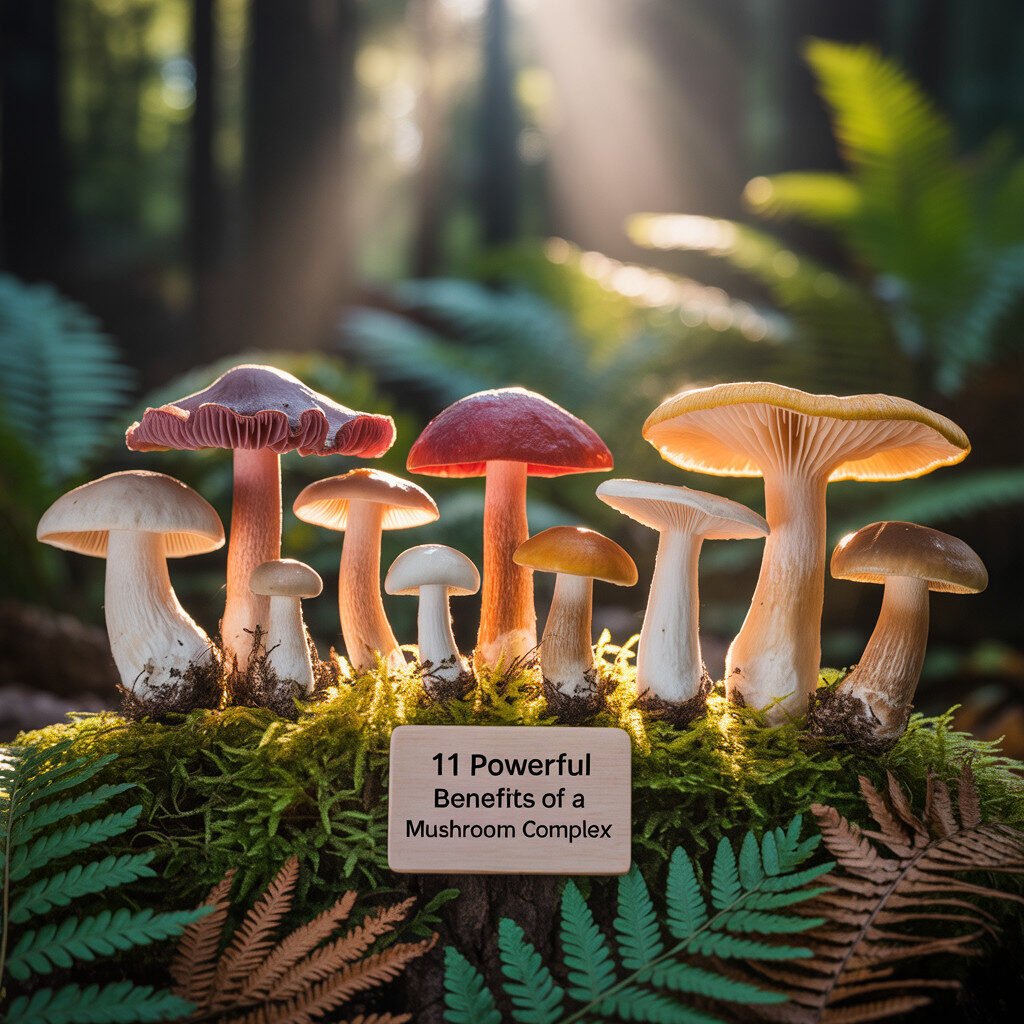 🌟 11 Powerful Benefits of a Mushroom Complex