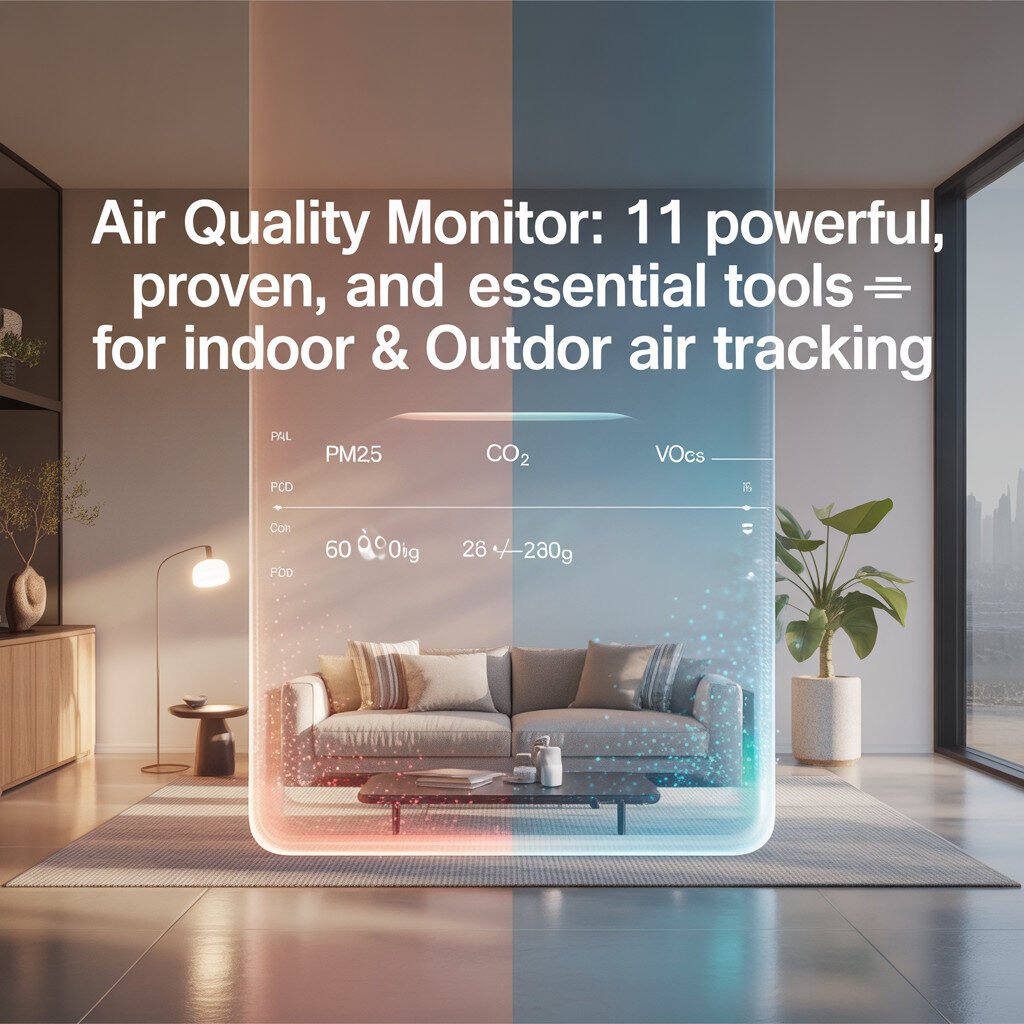 Air Quality Monitor: 11 Powerful, Proven, and Essential Tools” 📍 For Indoor & Outdoor Air Tracking