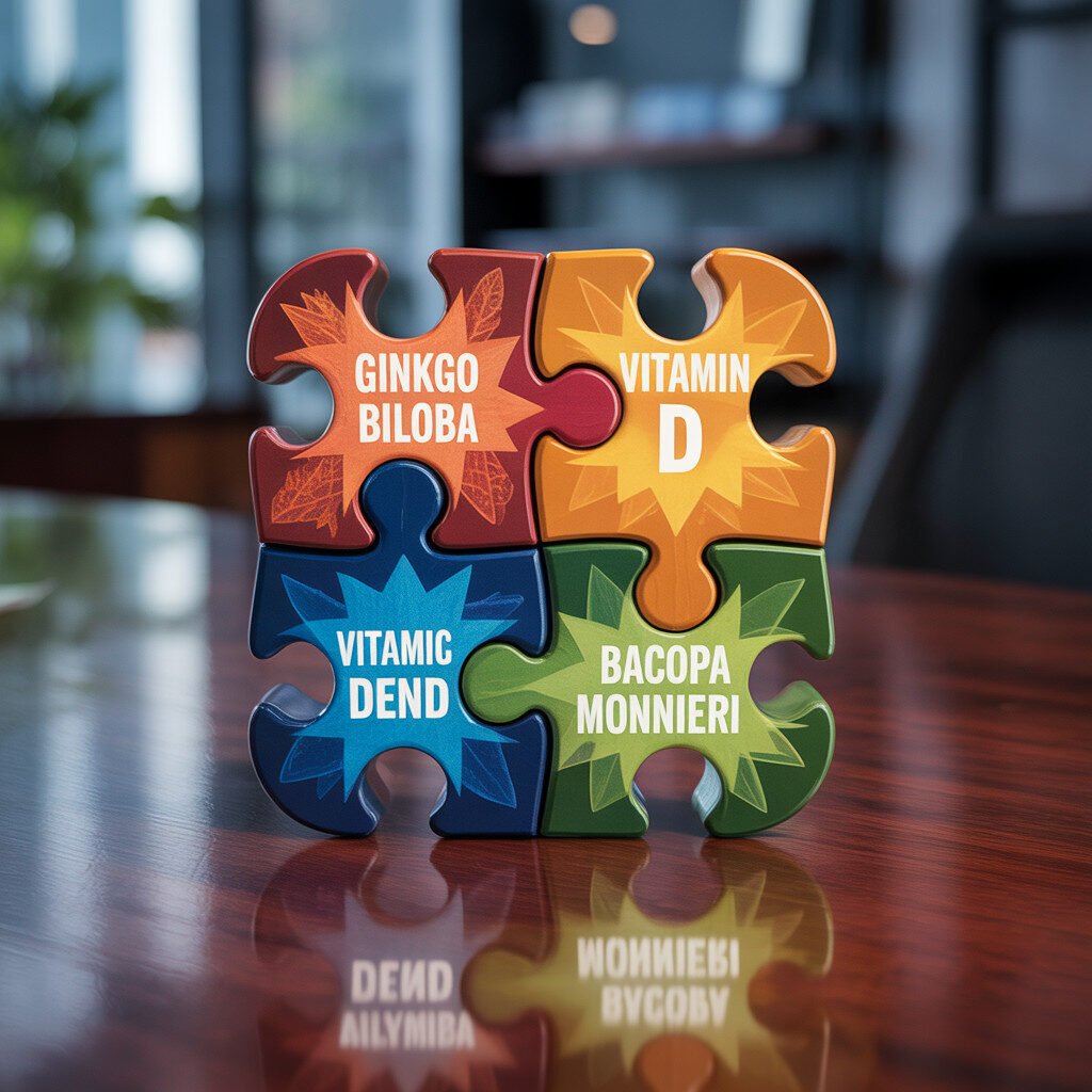 🧩 How Focus Factor Ingredients Work Together